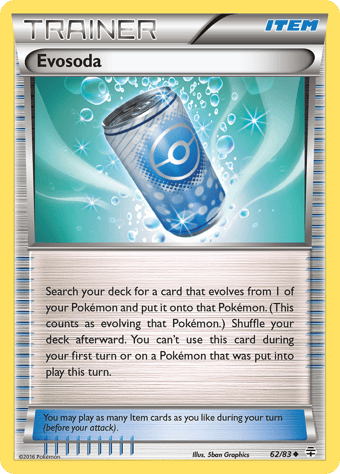 Evosoda Generations Pokemon Card