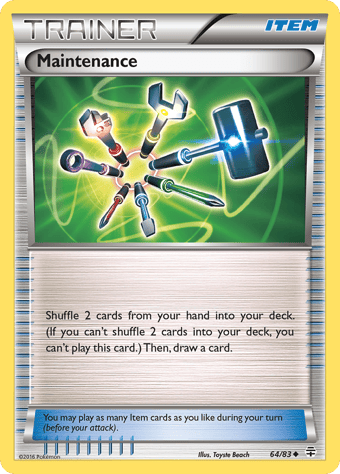 Maintenance Generations Pokemon Card