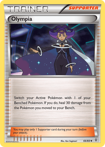 Olympia Generations Pokemon Card