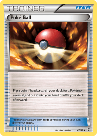 Poke Ball Generations Pokemon Card