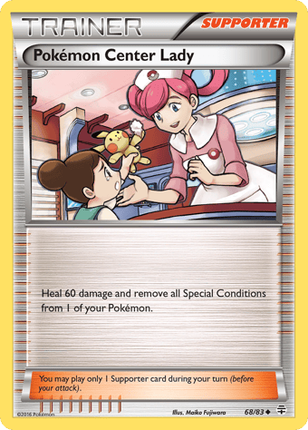 Pokemon Center Lady Generations Pokemon Card