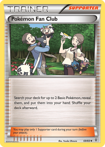 Pokemon Fan Club Generations Pokemon Card