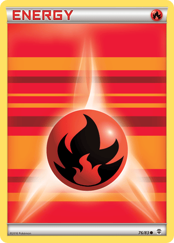 Fire Energy Generations Pokemon Card