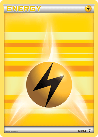 Lightning Energy Generations Pokemon Card