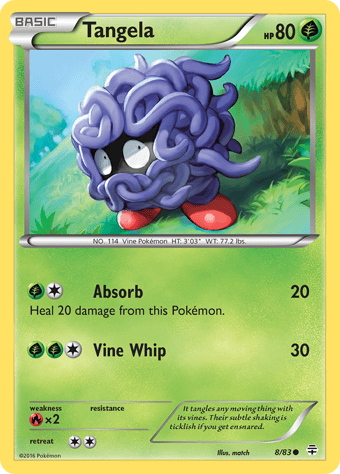 Tangela Generations Pokemon Card
