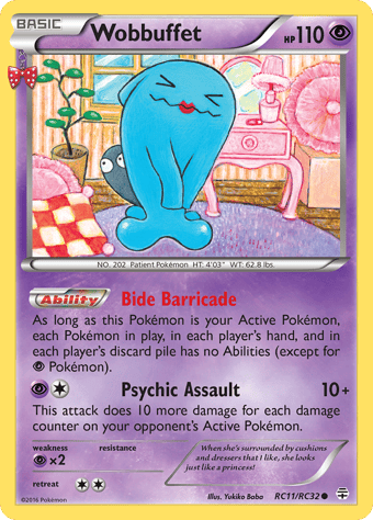 Wobbuffet Generations Pokemon Card