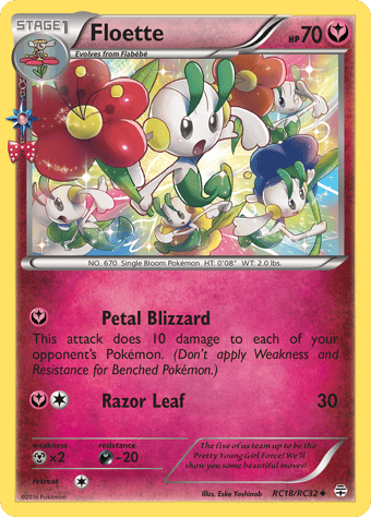Floette Generations Pokemon Card