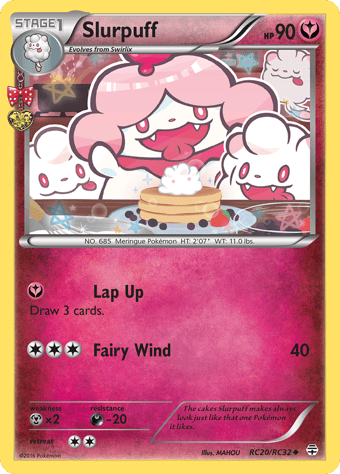 Slurpuff Generations Pokemon Card