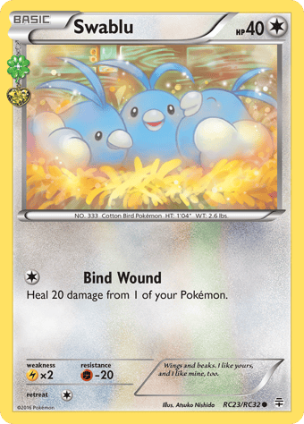 Swablu Generations Pokemon Card