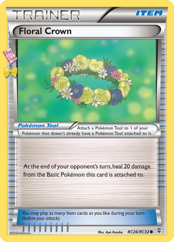 Floral Crown Generations Pokemon Card