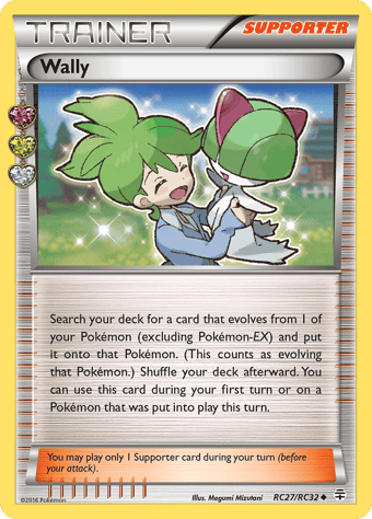 Wally Generations Pokemon Card
