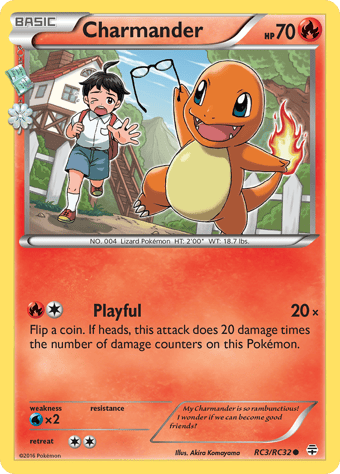 Charmander Generations Pokemon Card