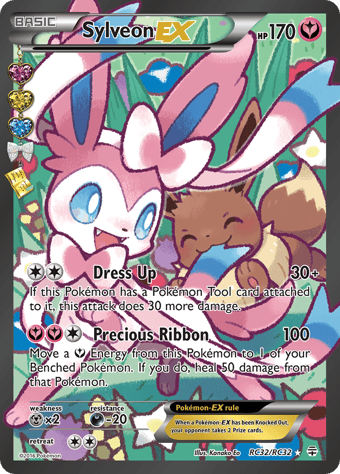 Sylveon-EX Generations Pokemon Card
