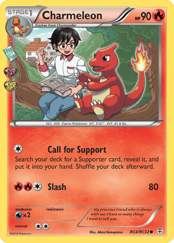 Charmeleon Generations Pokemon Card