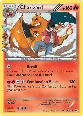 Charizard Generations Pokemon Card