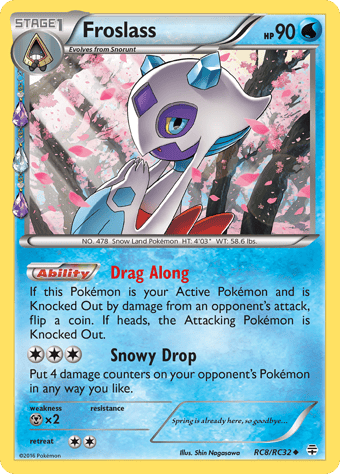 Froslass Generations Pokemon Card