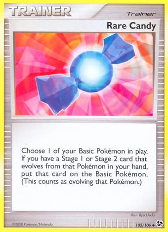 Rare Candy Great Encounters Pokemon Card