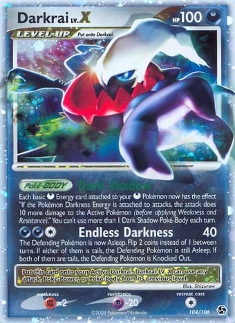 Darkrai Great Encounters Pokemon Card