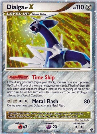 Dialga Great Encounters Pokemon Card
