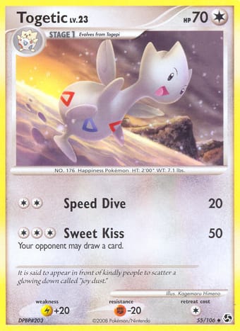 Togetic Great Encounters Pokemon Card