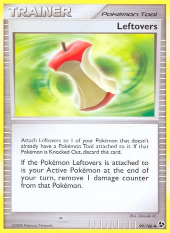 Leftovers Great Encounters Pokemon Card