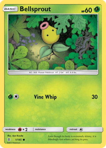 Bellsprout Guardians Rising Pokemon Card