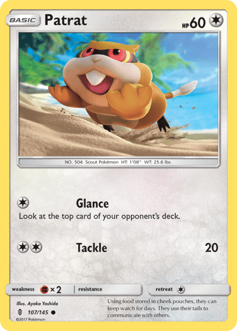 Patrat Guardians Rising Pokemon Card