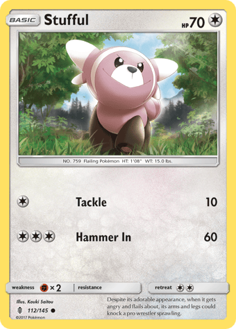Stufful Guardians Rising Pokemon Card