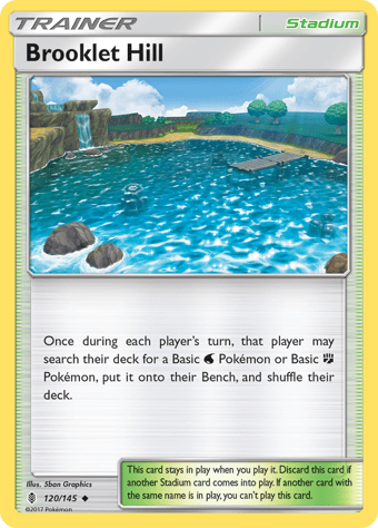 Brooklet Hill Guardians Rising Pokemon Card