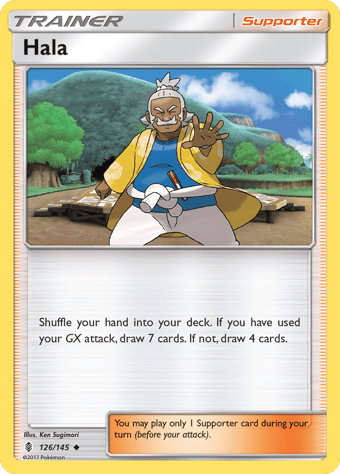 Hala Guardians Rising Pokemon Card