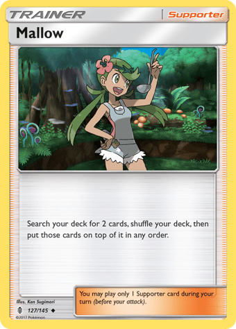 Mallow Guardians Rising Pokemon Card