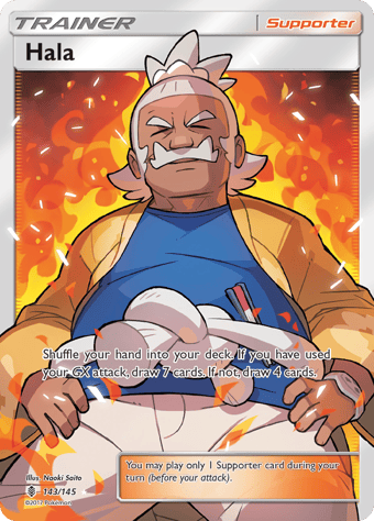 Hala Guardians Rising Pokemon Card