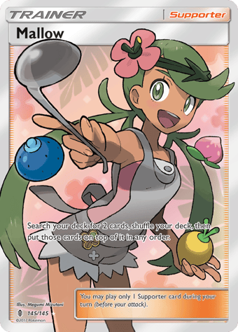 Mallow Guardians Rising Pokemon Card