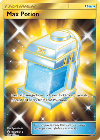 Max Potion Guardians Rising Pokemon Card