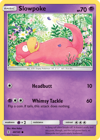 Slowpoke Guardians Rising Pokemon Card