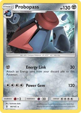 Probopass Guardians Rising Pokemon Card