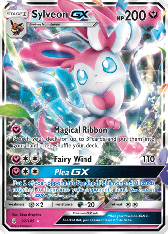 Sylveon-GX Guardians Rising Pokemon Card