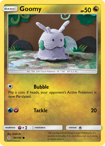 Goomy Guardians Rising Pokemon Card