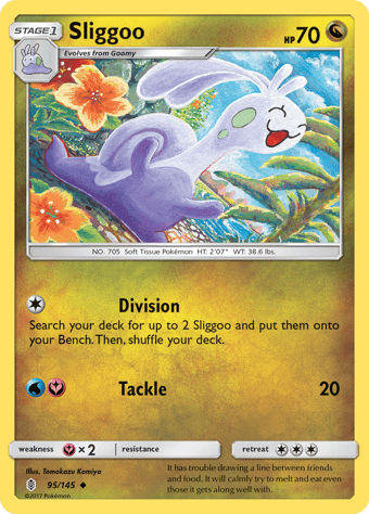 Sliggoo Guardians Rising Pokemon Card