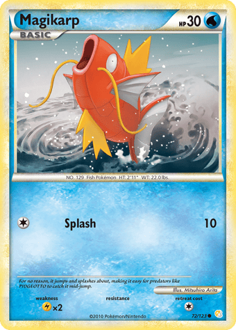 Magikarp HeartGold & SoulSilver Pokemon Card