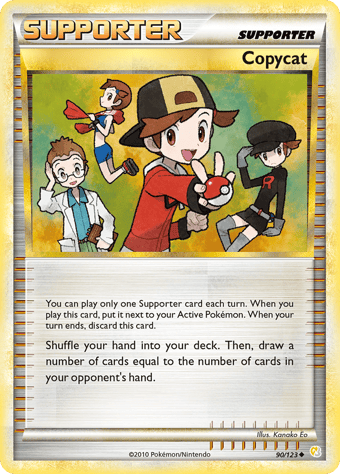 Copycat HeartGold & SoulSilver Pokemon Card