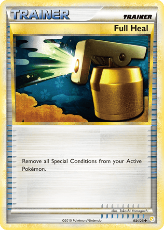 Full Heal HeartGold & SoulSilver Pokemon Card