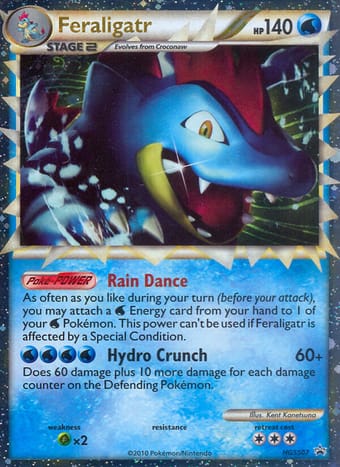Feraligatr HGSS Black Star Promos Pokemon Card