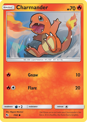 Charmander Hidden Fates Pokemon Card