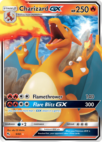 Charizard-GX Hidden Fates Pokemon Card