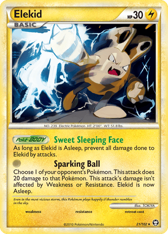 Elekid HS-Triumphant Pokemon Card