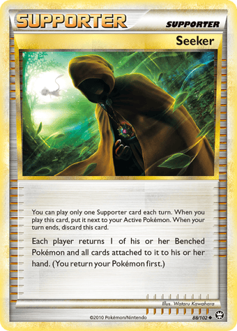 Seeker HS-Triumphant Pokemon Card