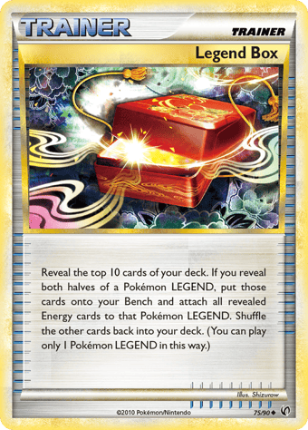 Legend Box HS-Undaunted Pokemon Card