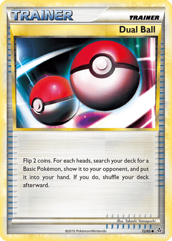 Dual Ball HS-Unleashed Pokemon Card