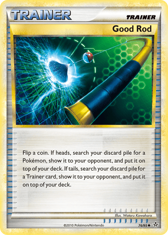 Good Rod HS-Unleashed Pokemon Card